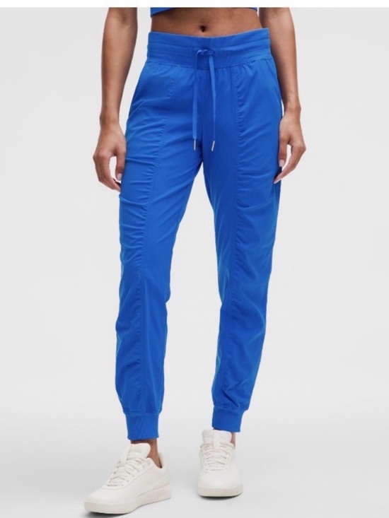 lululemon athletica Pants - Lululemon Dance Studio Mid-Rise Jogger Size 4 Cerulean Blue